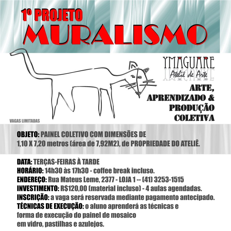 YMAGUARE 2018 - PROJETO MURALISTO - Janeiro 2018 Flayer